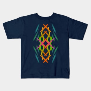 Abstraction brushing Kids T-Shirt